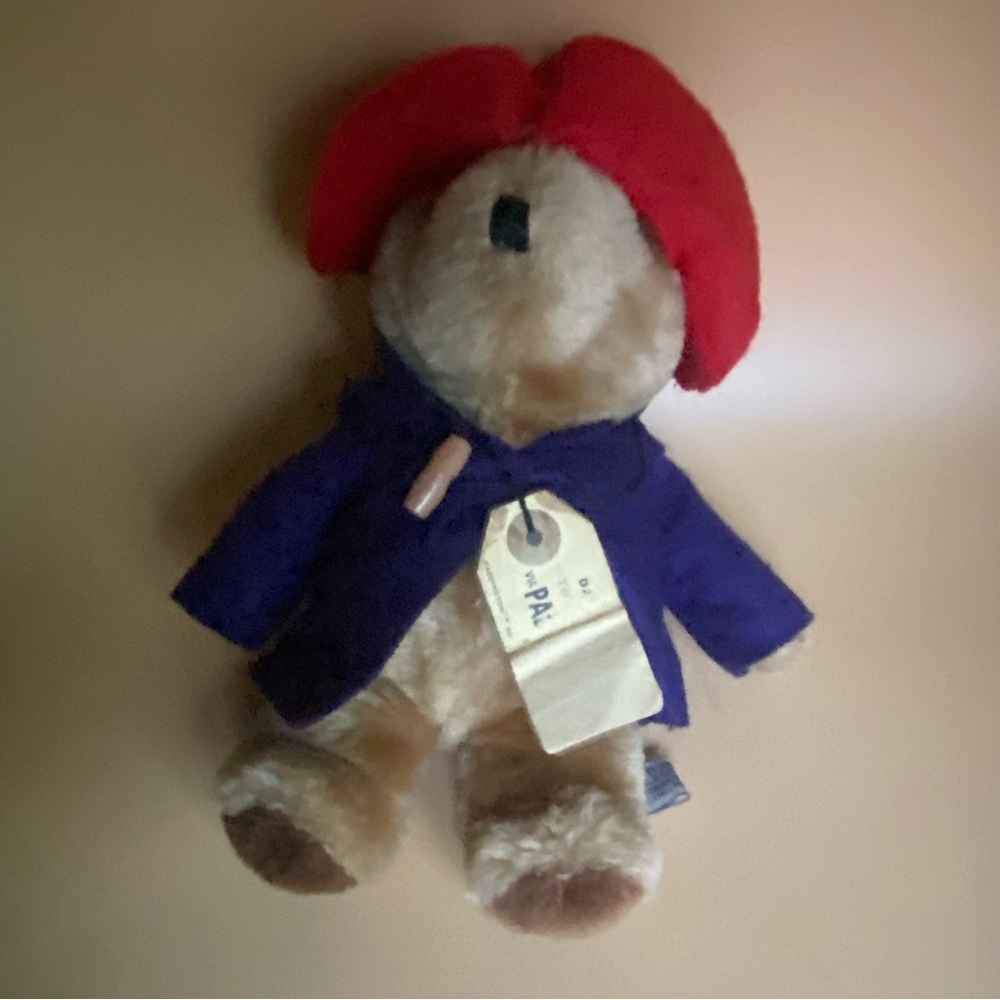 Vintage Plush Paddington Bear